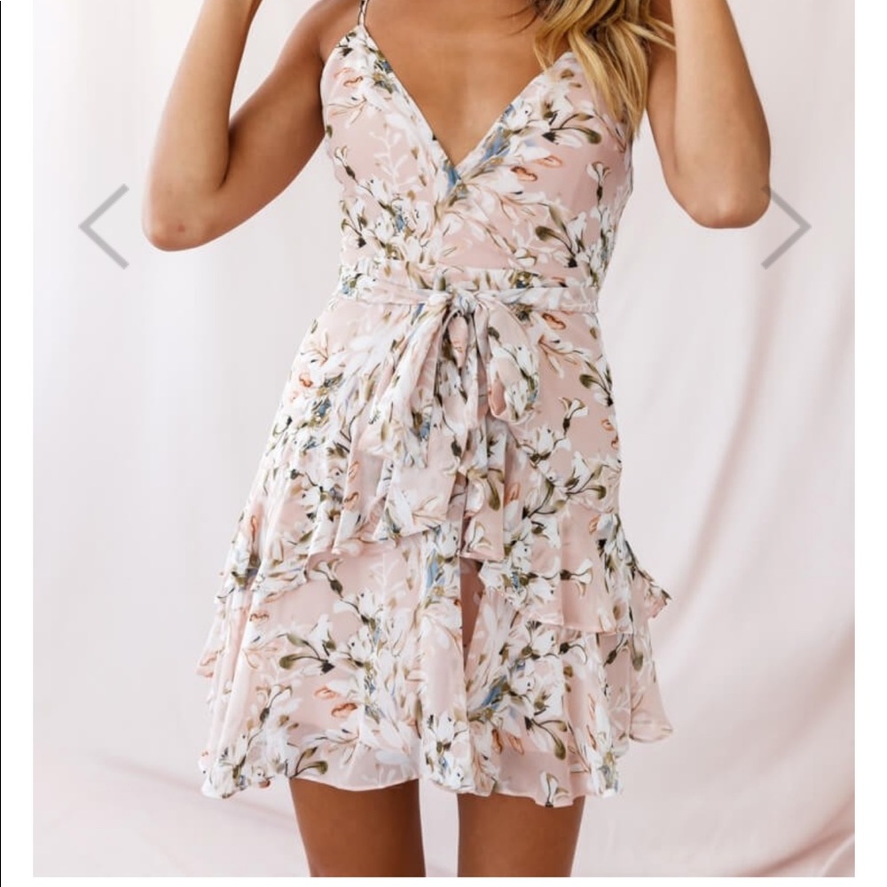 Selfie Leslie Dress, Kerry Layered Ruffle Dress